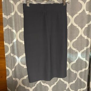 Gray pencil skirt size medium